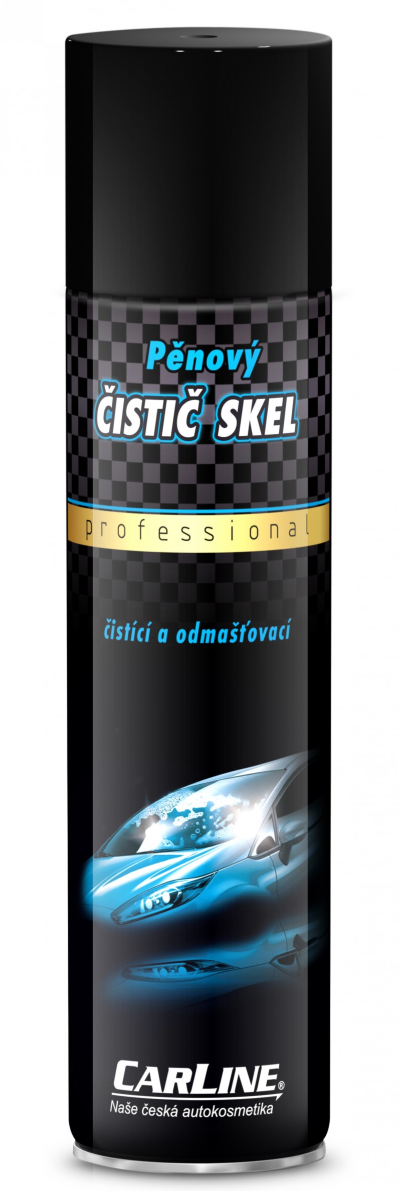 CARLINE® Pěnový čistič skel 3x400ml Objem: 1,2 l