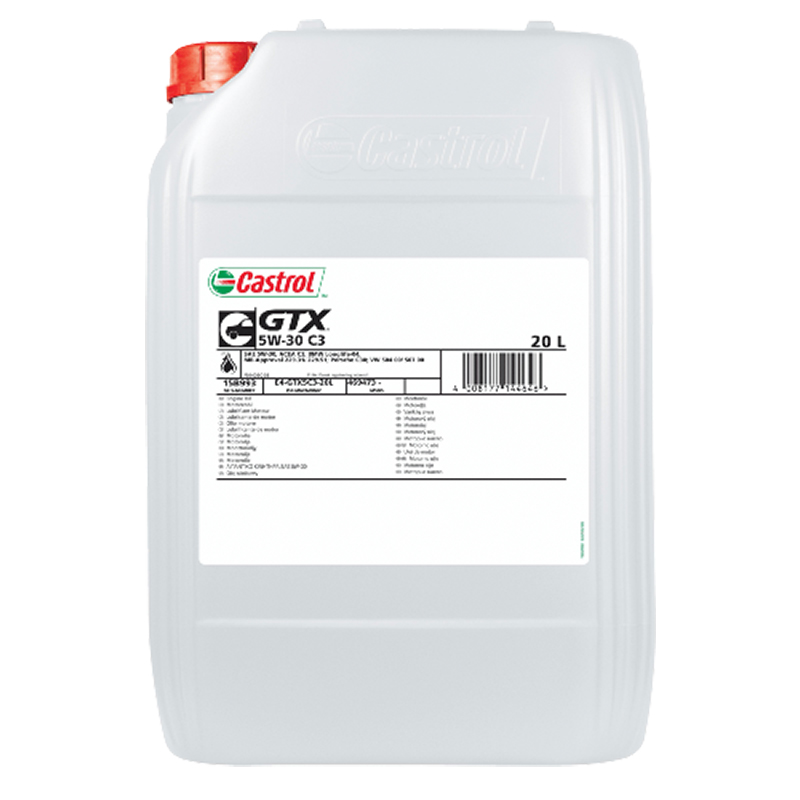 CASTROL GTX 5W-30 C3 Objem: 60 l