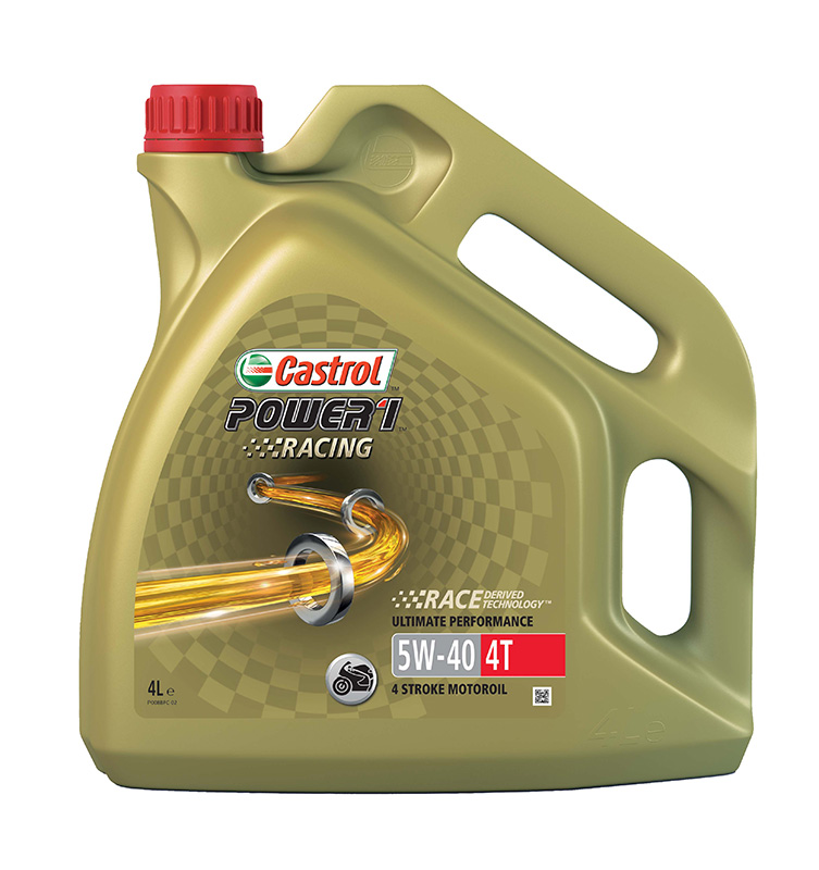 CASTROL Power 1 Racing 4T 5W-40 Objem: 4 l