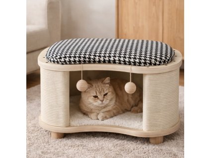 Stolička s pelíškem 2v1 Designová