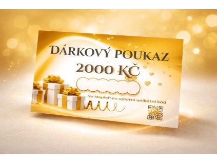 Dárkový poukaz 2000 Kč