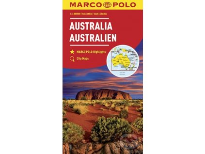 AUSTRÁLIE/MAPA 1:4M MD