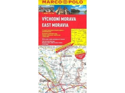 ČR 3 VÝCH.MORAVA 1:200T MAPA MD