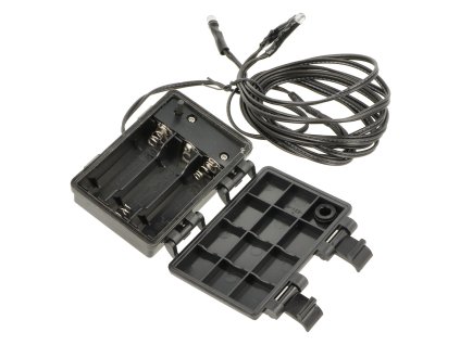 BATERIOVÝ BOX PRO 3X AA, ON/OFF/TIMER S 3 LED DIODAMI
