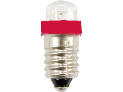 Žárovka 3, 5V - 10W, červený lem