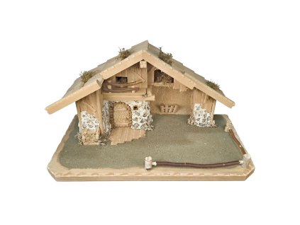 VĚTŠÍ BETLÉM BÍLÁ ZED KAMENNÁ,PODSTAVA ZELENÁ,PLOT