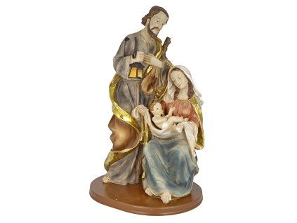 Josef s lucernou + Marie + Ježíšek - 47cm