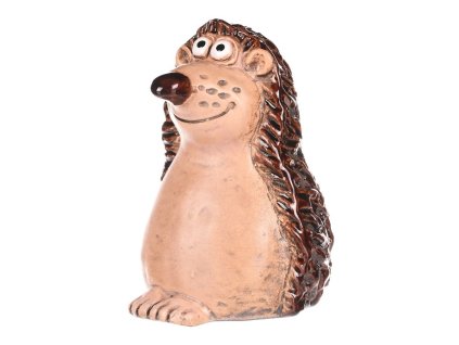 JEŽEK - ZAHRADNÍ OZDOBA NA PLOT, KERAMIKA