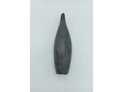 Špice žlutá s červenými fleky 20cm, 1ks