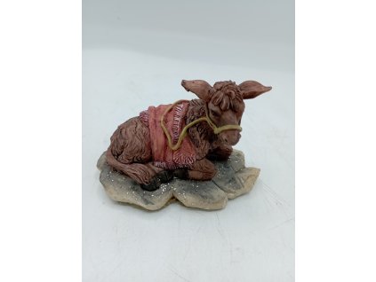 Osel, světle hnědý s dekou I