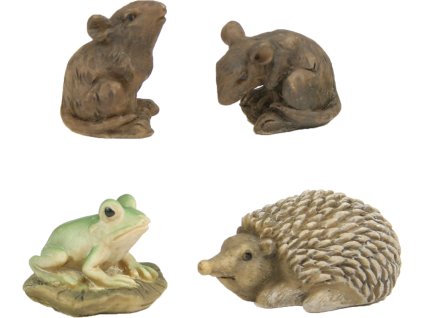 SADA ZVÍŘAT, JEŽEK, ŽÁBA A MYŠI