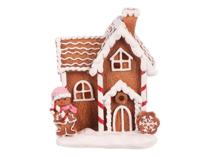 SVÍČKA LED - PERNÍČKOVÝ DOMEK II