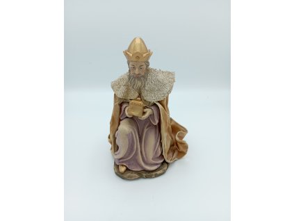 Klečící král zlatý