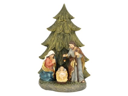 Josef, Marie, Ježíšek u stromu