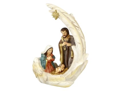 Svatá rodina - Josef, Marie, Ježíšek v křídle