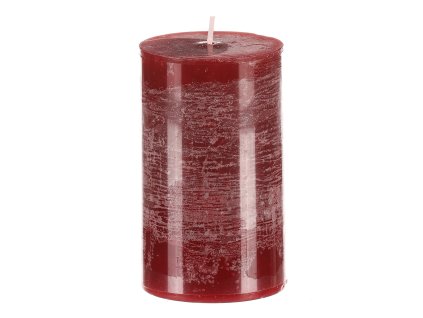SVÍČKA  VÁLEC 60 X 100 BORDOVÁ