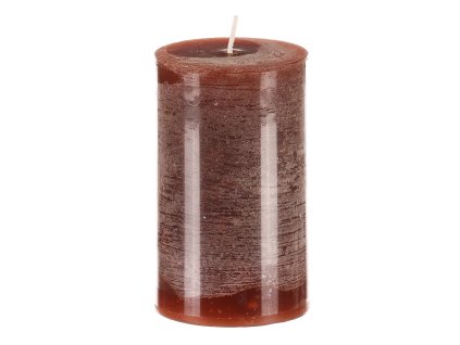 Svíčka válec, 60x100, karamelová