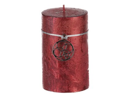 SVÍČKA  VÁLEC 60 X 100 RED