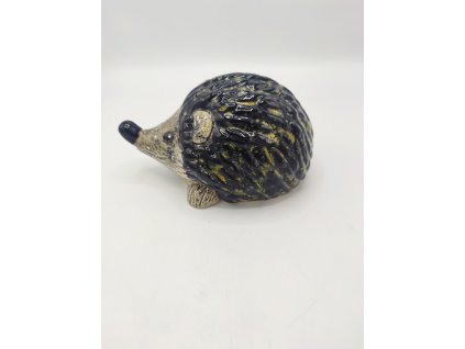 ježek střední 15cm šedý-černý