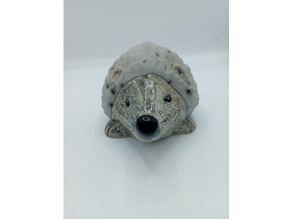 ježek střední  15cm šedý-zelený