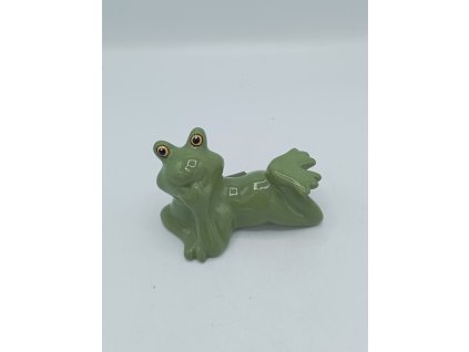 malá žába sedící 7cm -sada