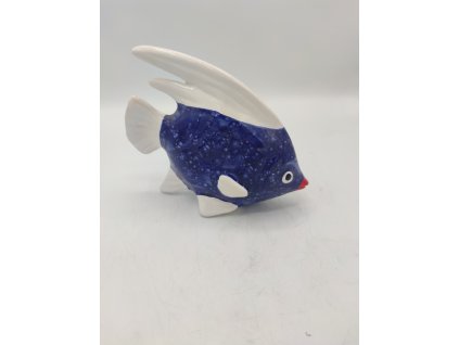 RYBA ZÁPICH, STŘEDNÍ, 20CM, MODRÁ KROPENATÁ LUTĚ