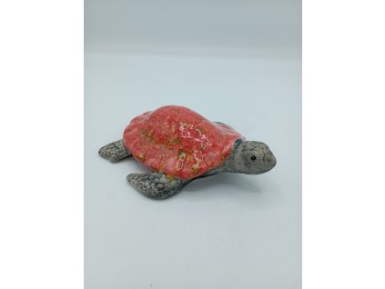 ŽELVA MIDI, 17CM, KROPENATÉ JASNÉ BARVY-SADA