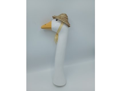 Husí krk na tyči, 35cm, slamák