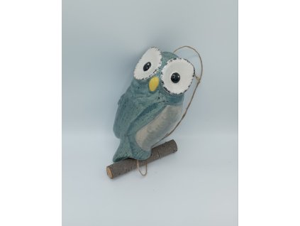 sýček střední na zavěšení 1250°c  tyrkys 25cm