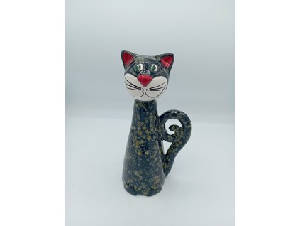 KOČKA NA TYČ,25CM, MIX BAREV, KROPENATÉ-SADA