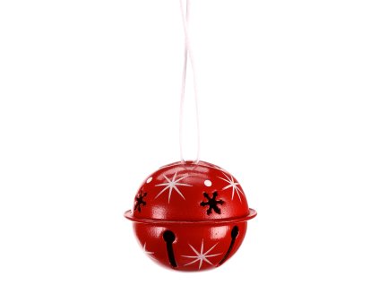 Rolničky malé červené s hvězdičkou