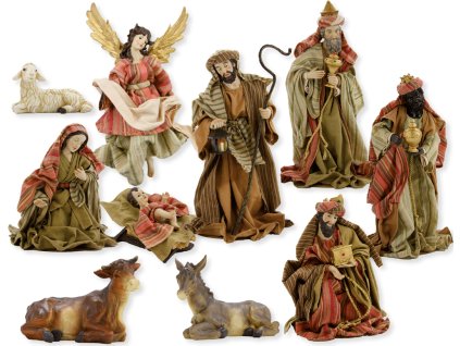 Sada figur betlém - 10ks, Vánoce