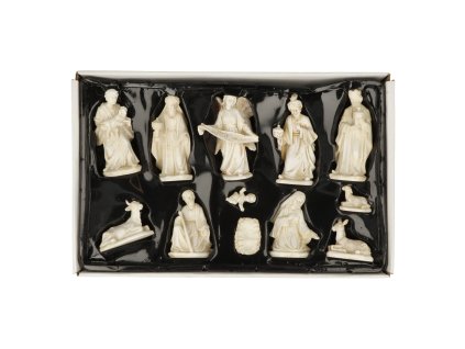 Svatá rodina a tři králové, bílé, malé