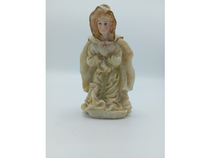 Klečící žena blyštivá