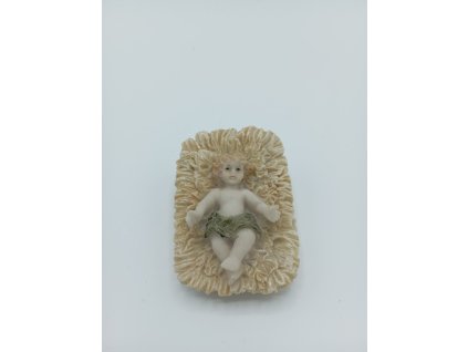 Dítě na seně blyštivý