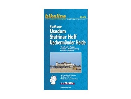 USEDOM / CYKLOMAPA 1:75T BIKELINE