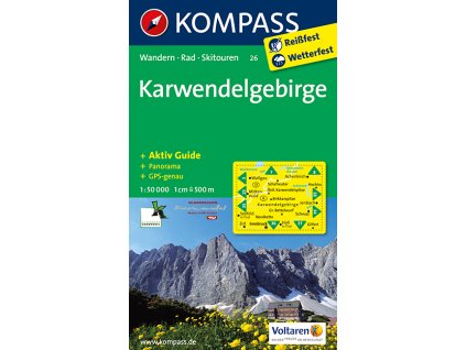 KOM 26 KARWENDELGEBIRGE 1:50T