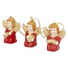 Figurka 3 andílci, červený, sada cena za ks
