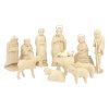 FIGURKY BETLÉM DŘEVO SET - 14KS