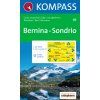 KOM 93 BERNINA-SONDRIO TUR.MAPA 1:50T