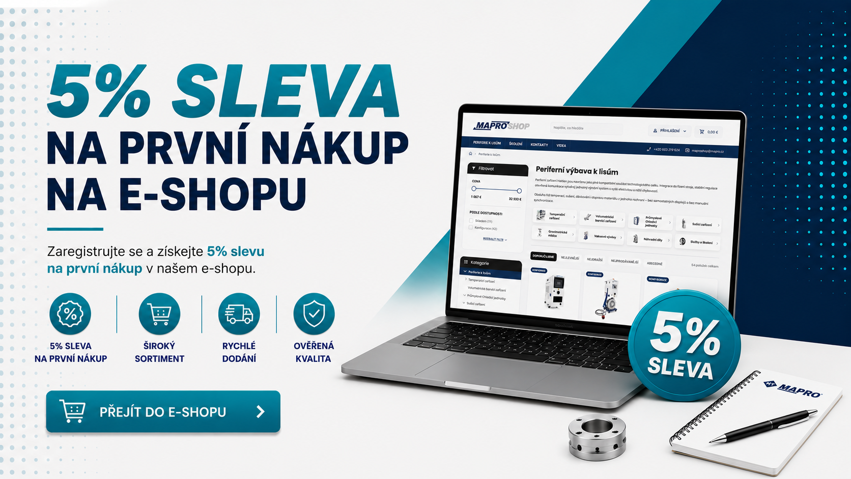 Sleva 5 % první nákup