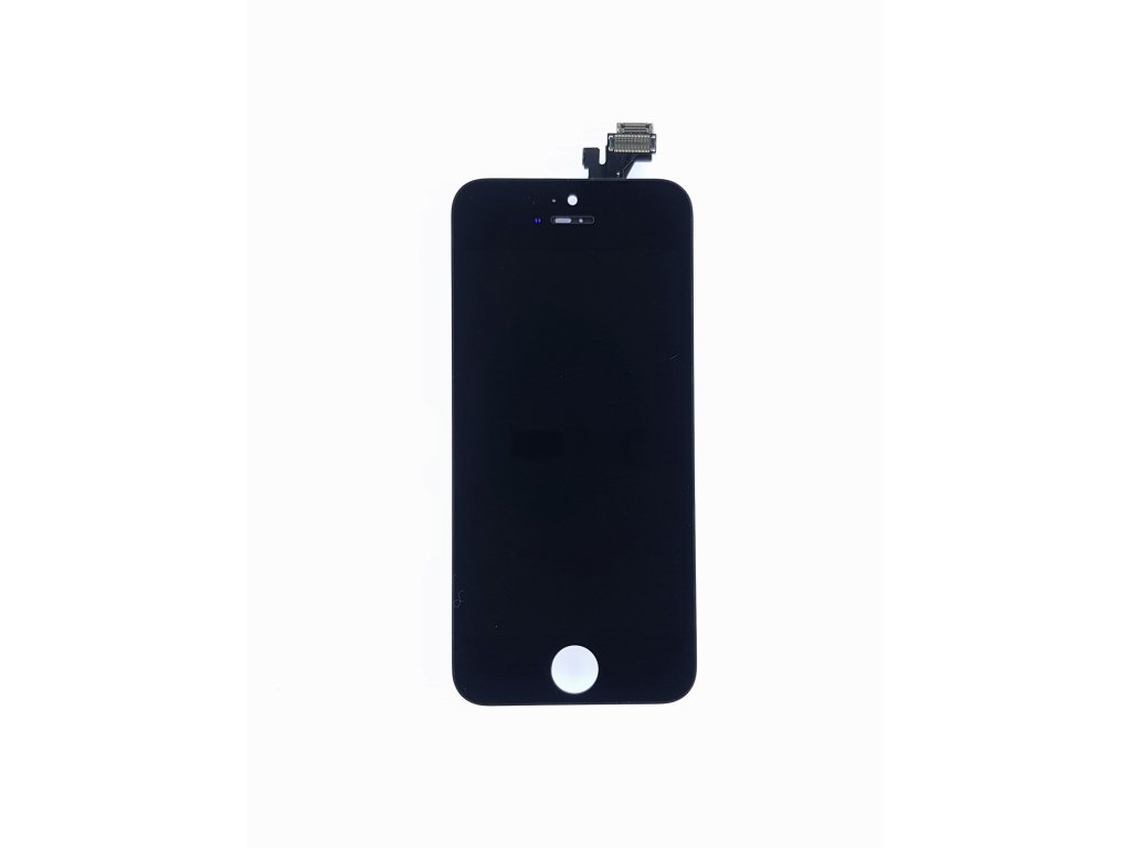 LCD panel + dotykové sklo (touch screen digitizér) pro  Iphone 5 OEM černý