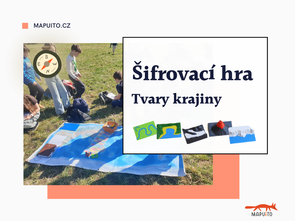 Šifrovací hra - tvary krajiny