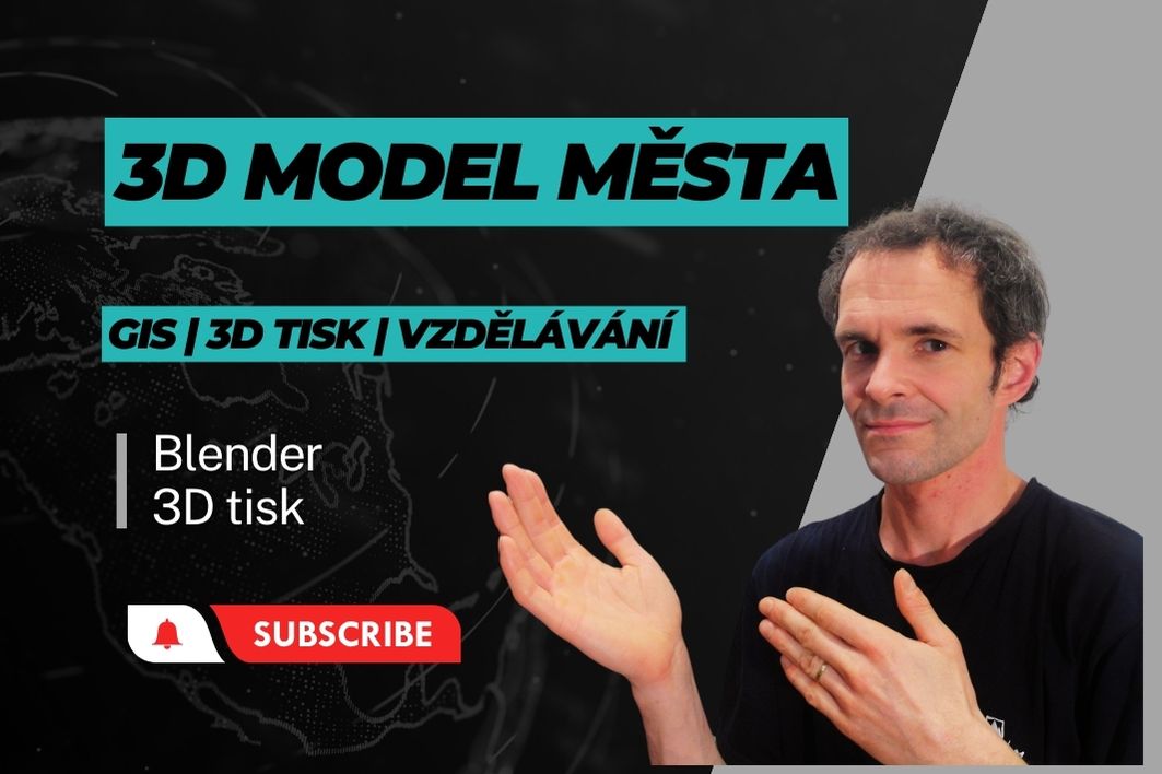 3D model města | BLENDER |