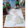 Práce s mapou Britských ostrovů při hodině angličtiny – CLIL výuka