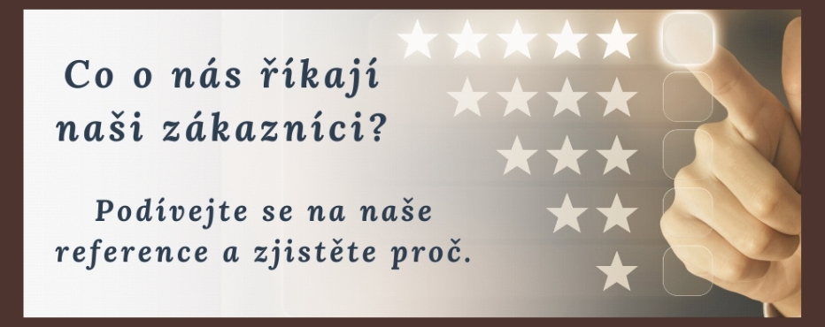 Co o nás říkají naši zákazníci.