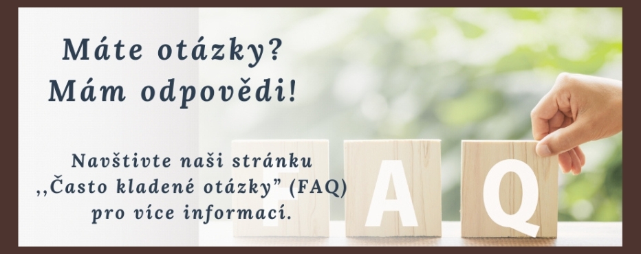 Navštivte naši stránku s otázkami pro více informací.