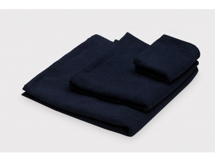 bavlnena osuska hurea tmave modry set