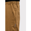 Lněné kalhoty ZENO camel