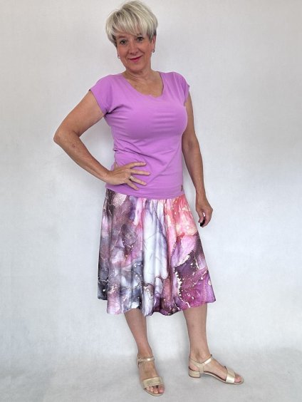 Dámské tričko Adéla šeříkové